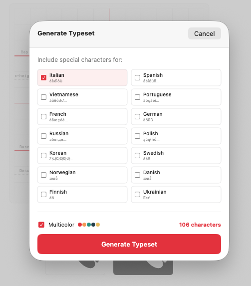 Type.Explorer screenshot